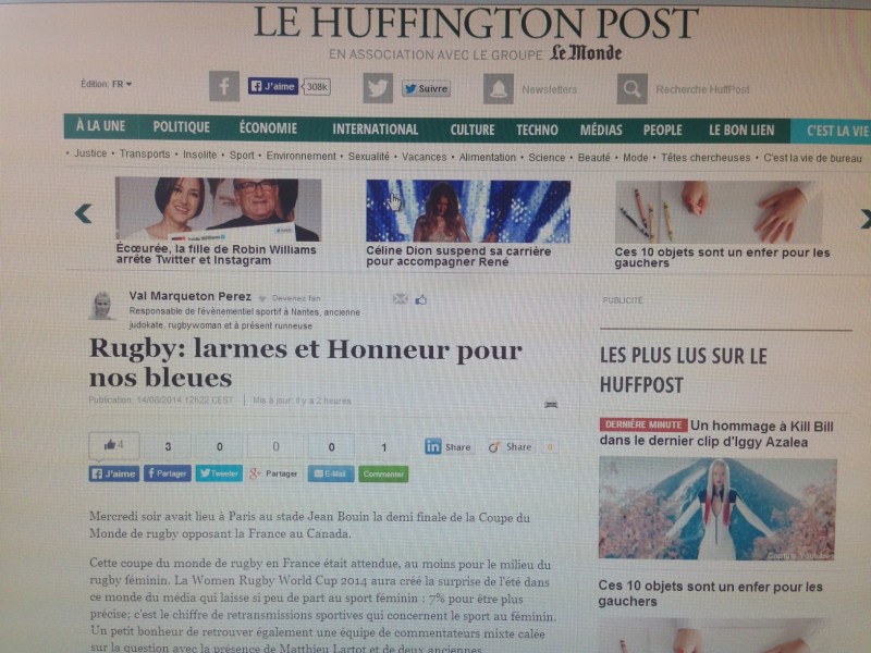 HUFFINGTON POST #2 STARTING GIRL